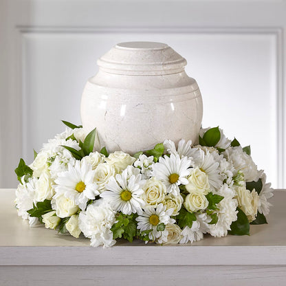Ivory Gardens Cremation Adornment –  Colonial Floral Fascinations, Georgetown SC