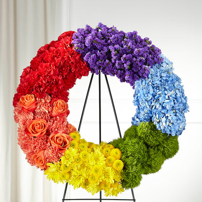 Circle of Love Wreath –  Colonial Floral Fascinations, Georgetown SC