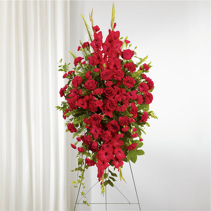 From the Heart Standing Spray –  Colonial Floral Fascinations, Georgetown SC