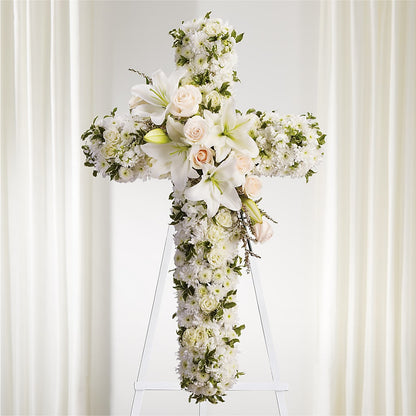 Spiritual Guidance Standing Spray –  Colonial Floral Fascinations, Georgetown SC