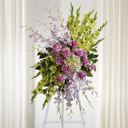 Lasting Legacy Standing Spray –  Colonial Floral Fascinations, Georgetown SC
