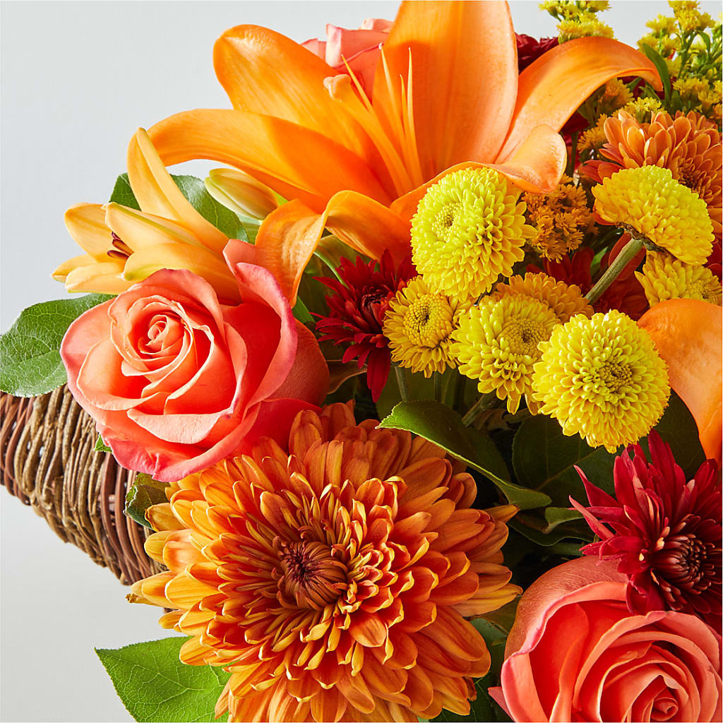 Bouquet of Blessings Cornucopia –  Colonial Floral Fascinations, Georgetown SC