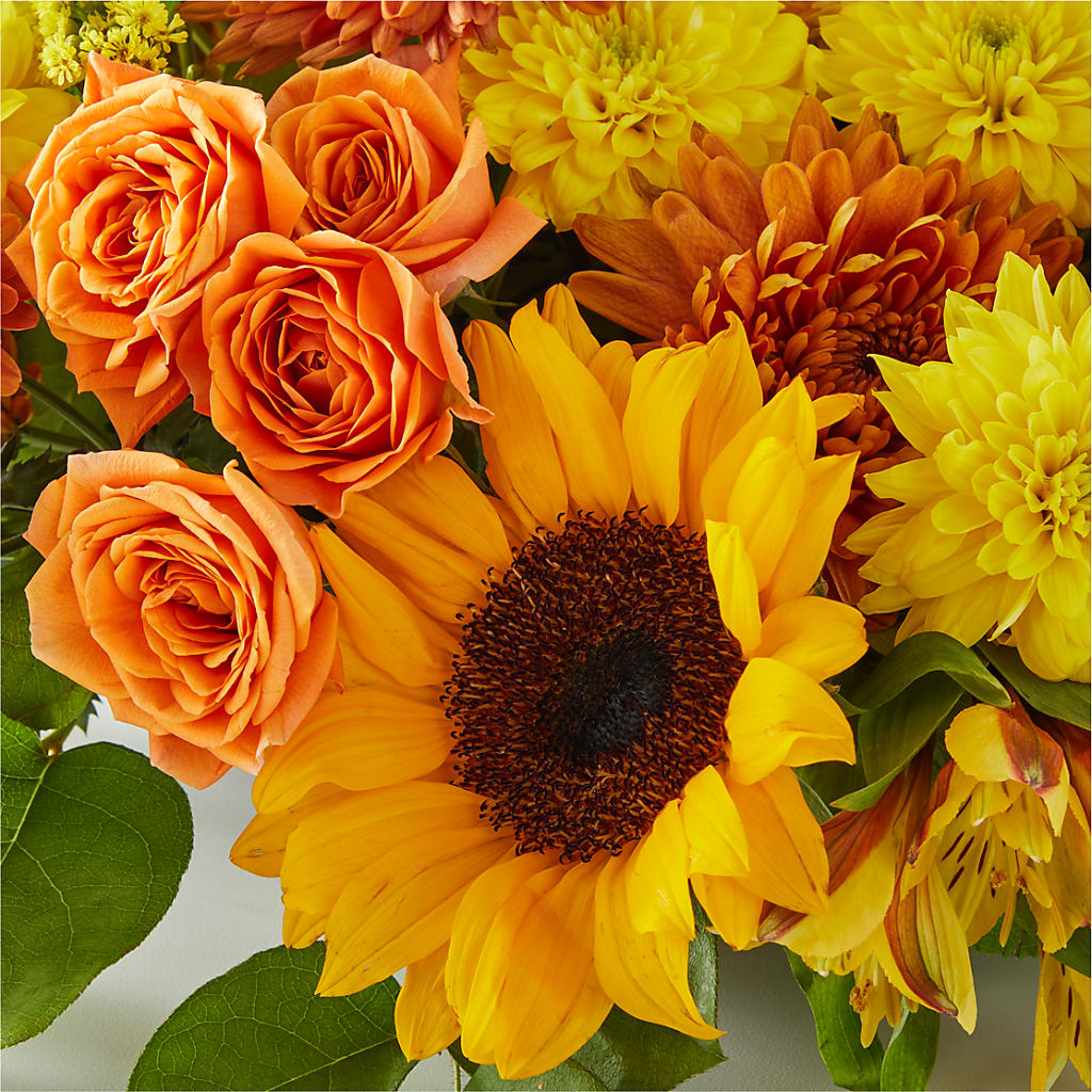 Autumn Harmony Centerpiece –  Colonial Floral Fascinations, Georgetown SC
