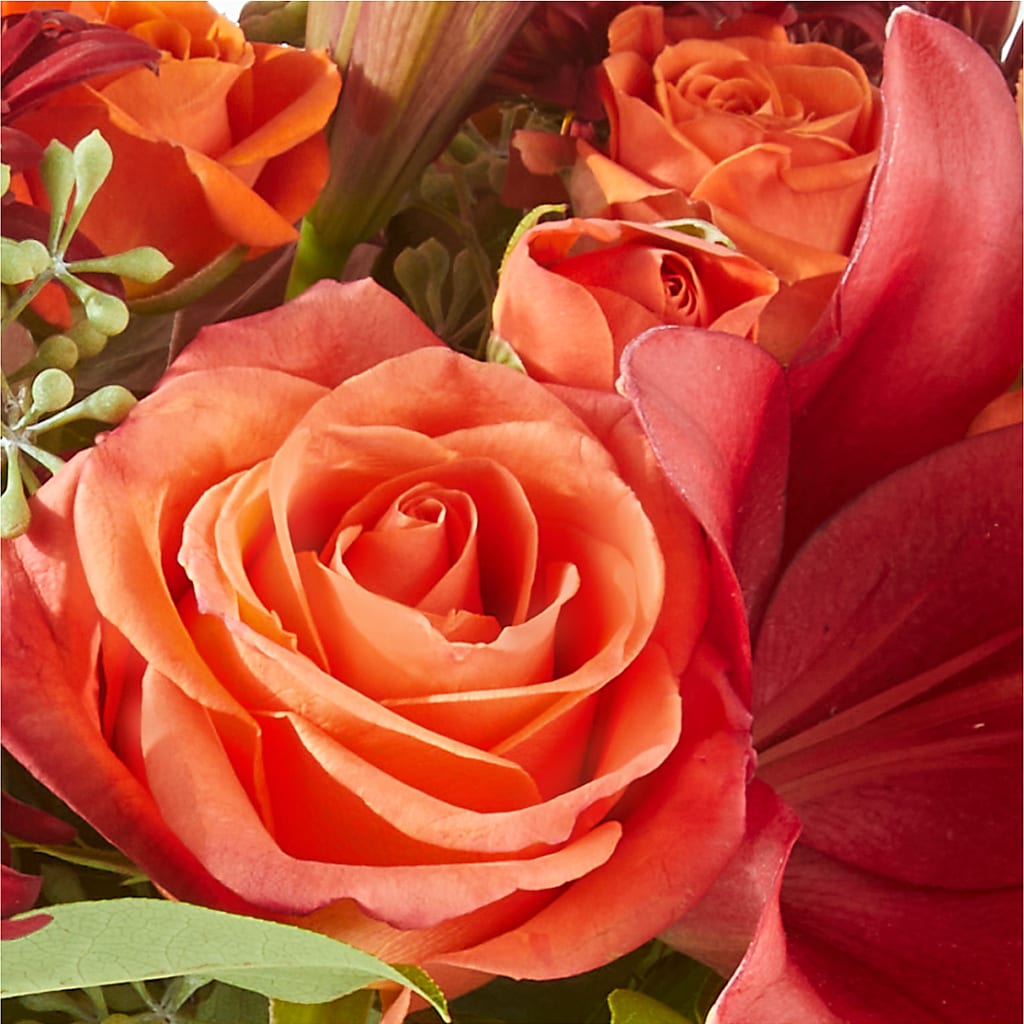 Crimson Leaves Bouquet –  Colonial Floral Fascinations, Georgetown SC