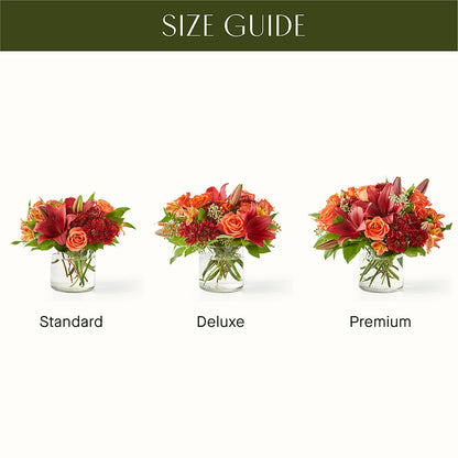 Crimson Leaves Bouquet –  Colonial Floral Fascinations, Georgetown SC