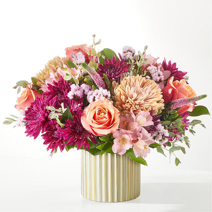 Berry Cobbler Bouquet with Ivory Vase –  Colonial Floral Fascinations, Georgetown SC