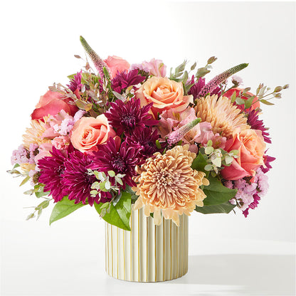 Berry Cobbler Bouquet with Ivory Vase –  Colonial Floral Fascinations, Georgetown SC