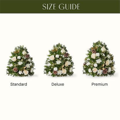Snowed In Tree –  Colonial Floral Fascinations, Georgetown SC
