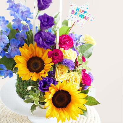 Star of the Day Floral Cake –  Colonial Floral Fascinations, Georgetown SC