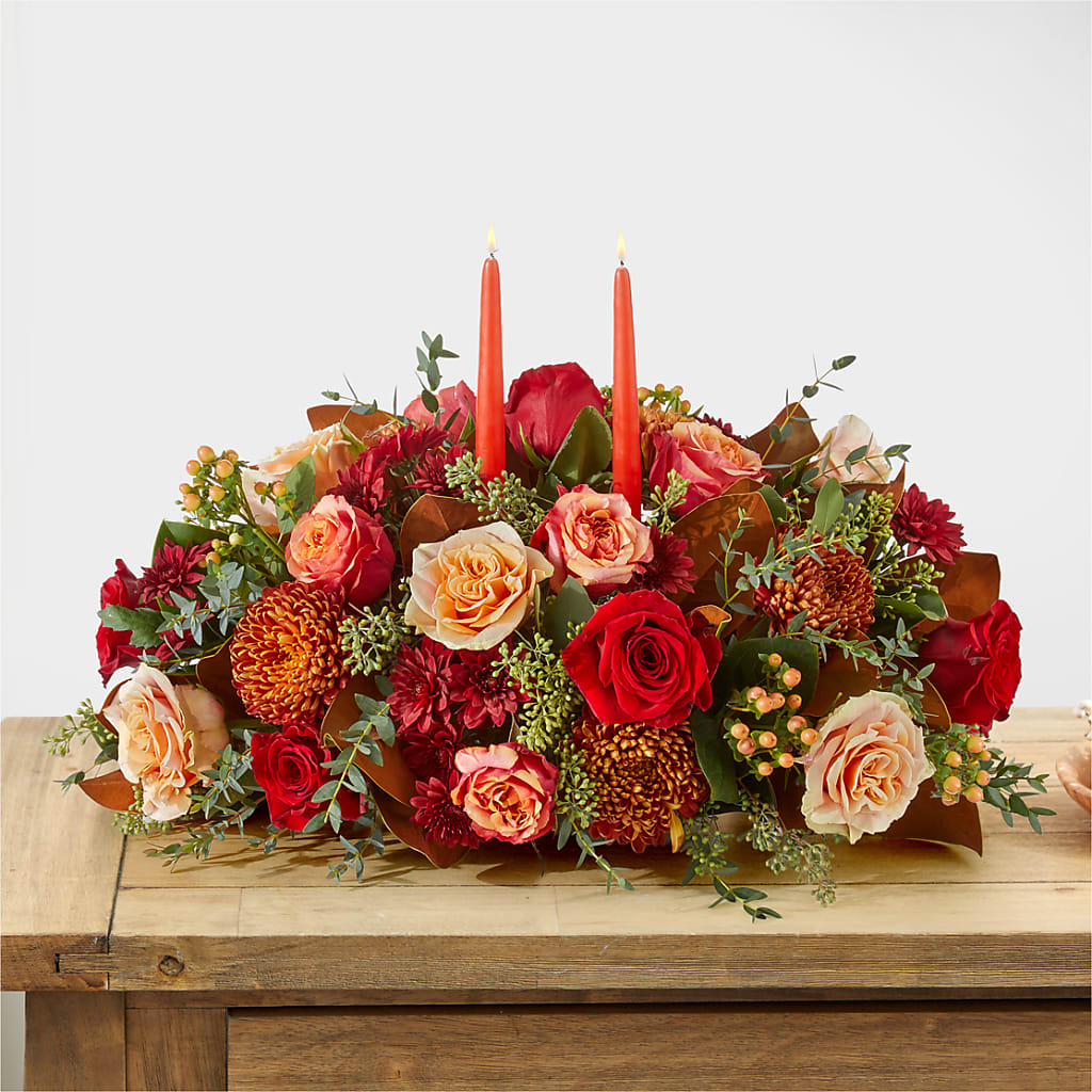 Gather Near Centerpiece –  Colonial Floral Fascinations, Georgetown SC