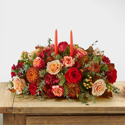 Gather Near Centerpiece –  Colonial Floral Fascinations, Georgetown SC