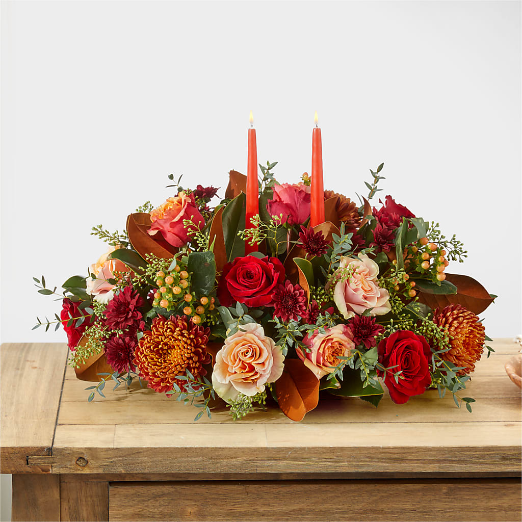 Gather Near Centerpiece –  Colonial Floral Fascinations, Georgetown SC