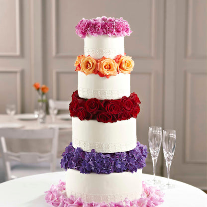 Infinite Love Cake Décor –  Colonial Floral Fascinations, Georgetown SC