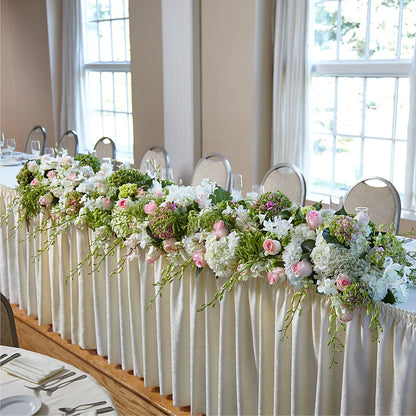 State of Joy Head Table Arrangement –  Colonial Floral Fascinations, Georgetown SC