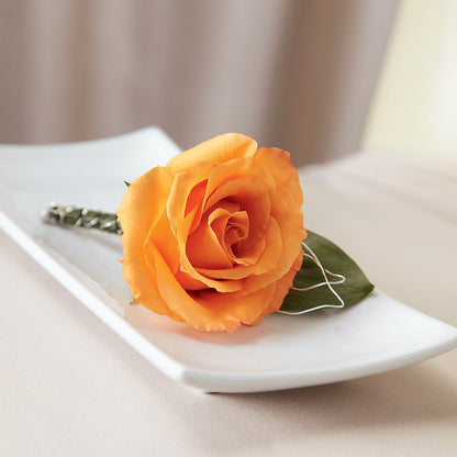 Lifetime of Love Boutonniere –  Colonial Floral Fascinations, Georgetown SC