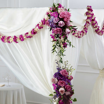 Color & Light Chuppah Decor –  Colonial Floral Fascinations, Georgetown SC