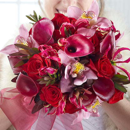 Heart of Hearts Bouquet –  Colonial Floral Fascinations, Georgetown SC